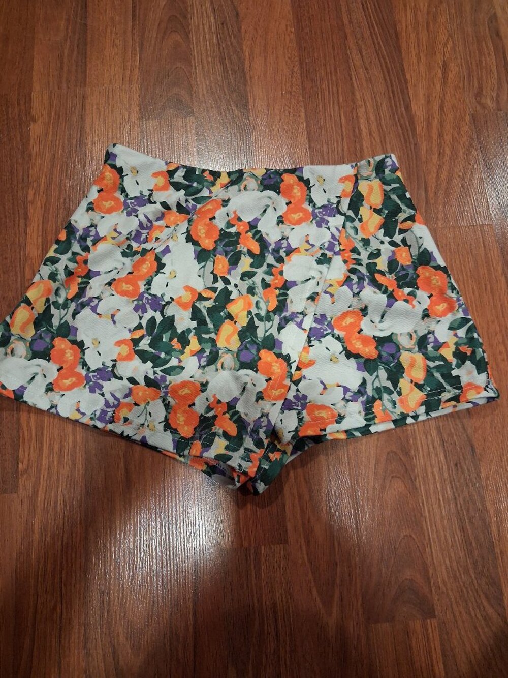 Floral skort